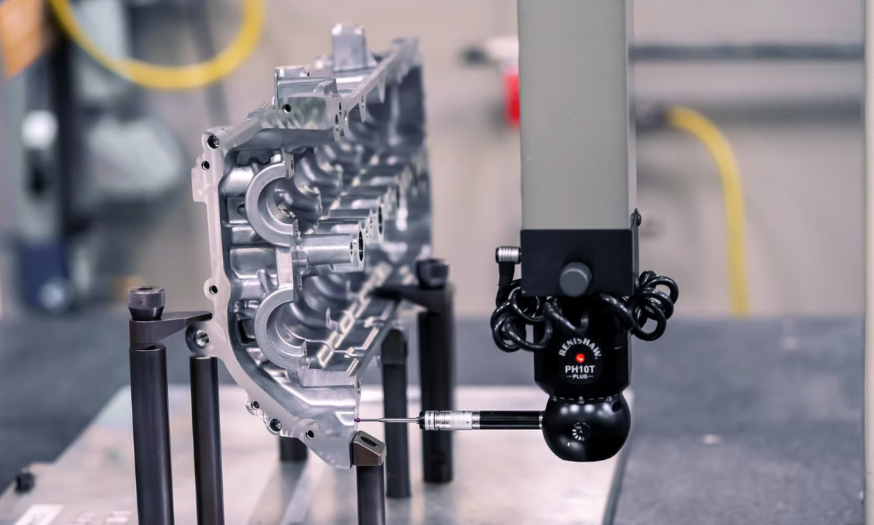 Aluminium die castings on the Evtec Aluminium line